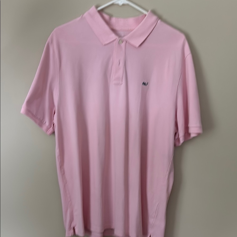 Vineyard Vines Classic Pink Polo Shirt